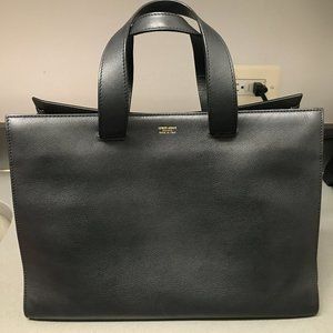 Giorgio Armani Black Label Tote - Black